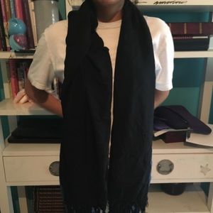 Long Black Scarf